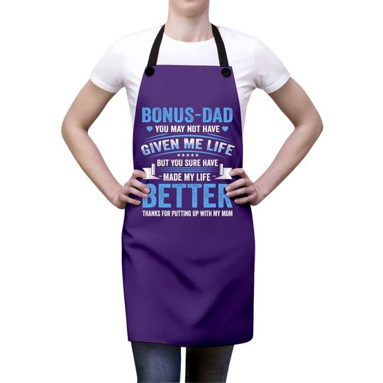Father's Day Bonus Dad Gift From Daughter Son Wife Apron