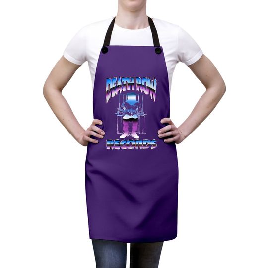The Row Records Chrome Logo Apron