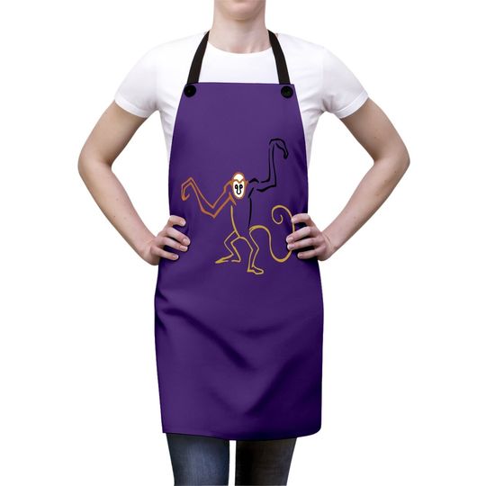 Crazy Monkey Apron