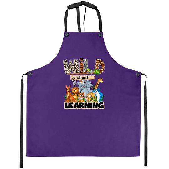 Wild About Learning Apron