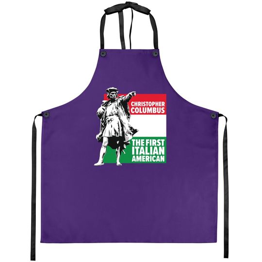 Save Columbus Day Apron