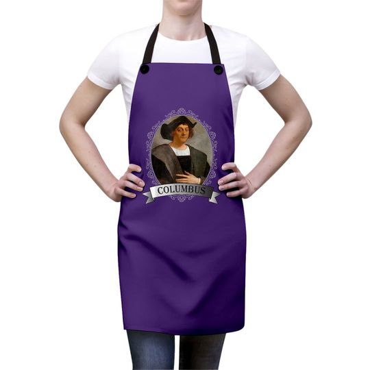 Christopher Columbus - Columbus Day Apron