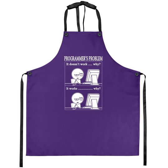 Programmers Problem Fun Developer Apron