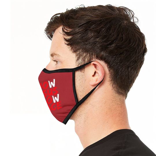 Christian Jesus Bible Verse Scripture Know Jesus Know Peace Face Mask
