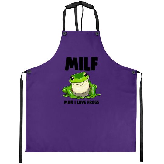 I Love Frogs Apron Frog Love Apron