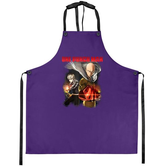 Anime-one-punch-kawaii Otaku-man-japanese-waifu Manga Apron