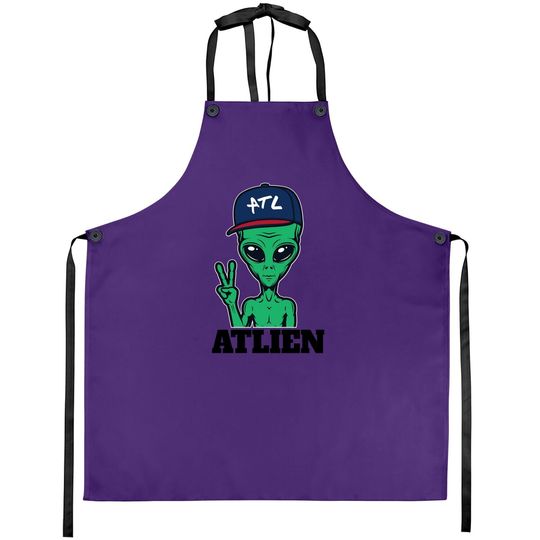 Atlanta Atlien Atl Gift Apron