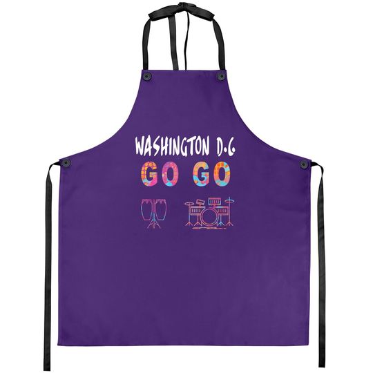Washington D.c Go Go Music Lover Gift Apron