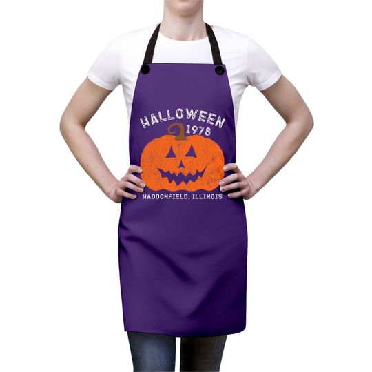 Halloween 1978 Holiday Spooky Scary Pumpkin Haddonfield Apron