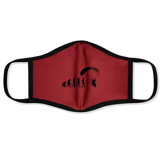 Skydive Paraglider Parachuting Skydiving Paramotor Evolution Face Mask
