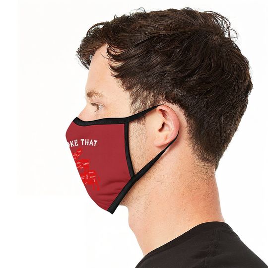 I'd Smoke That Barbecue Grilling Bbq Smoker Gift For Dad Face Mask