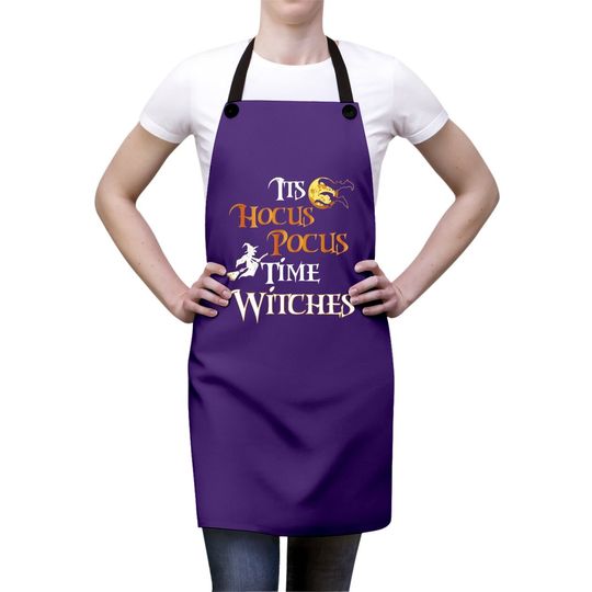 Halloween Witch Its Hocus Pocus Time Witches Apron