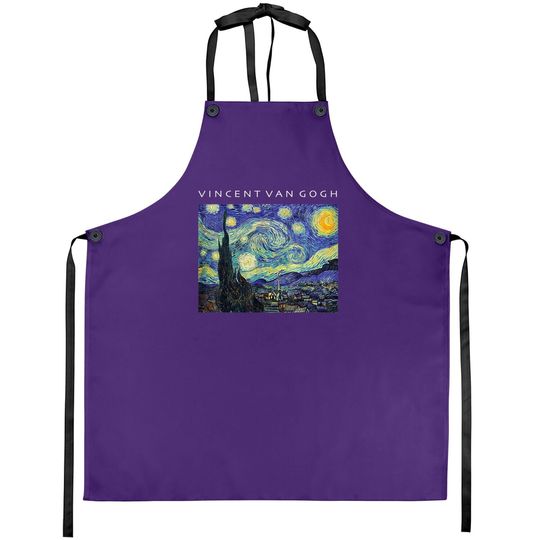Vincent Van Gogh Starry Night Apron