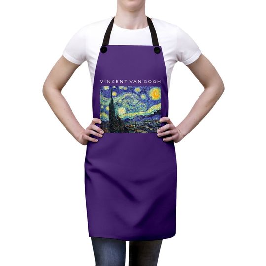 Vincent Van Gogh Starry Night Apron