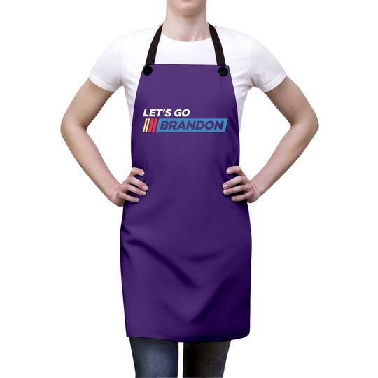 Let’s Go Brandon Joe Biden Chant Fake News Strikes Again Apron