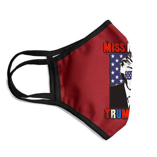 Trump Miss Me Yet Trump 2024 Patriotic 4th Of July Trump Face Mask