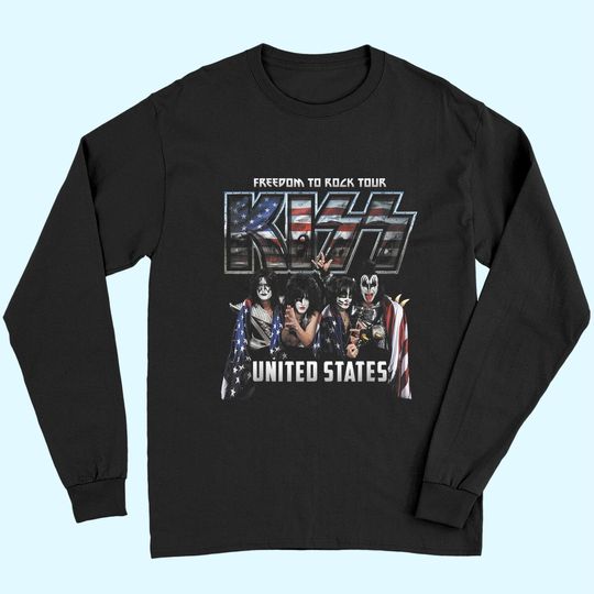 Kiss Rock Band Long Sleeves