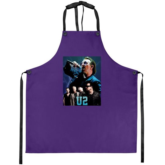 Vintage Style U2 Rock Apron