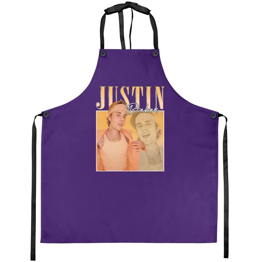 Vintage Justin Bieber Homage Apron