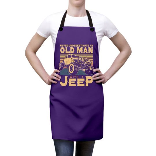 Old Man With A Jeep Apron