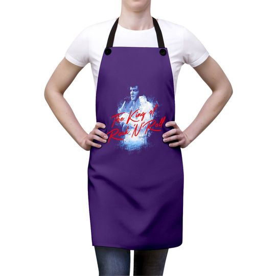 King Of Rock Elvis Presley Apron