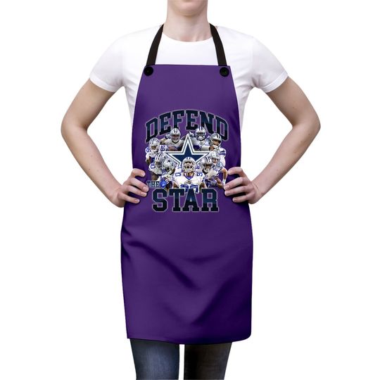 Defend The Star Dallas Cowboys Apron