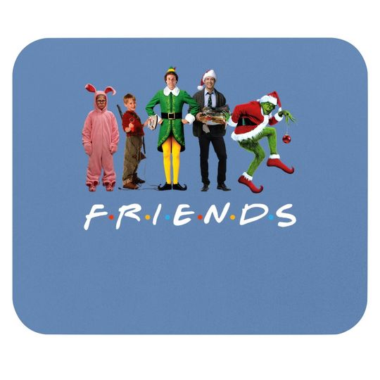 Friends Christmas Mouse Pads