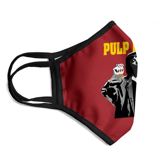 Nirvan Pulp Fiction Mia Wallace  face Mask