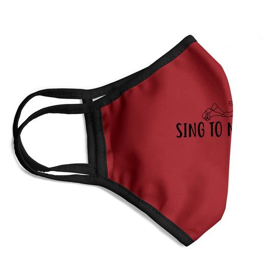 Sing To Me Paolo Lizzie M.c.guire Face Mask