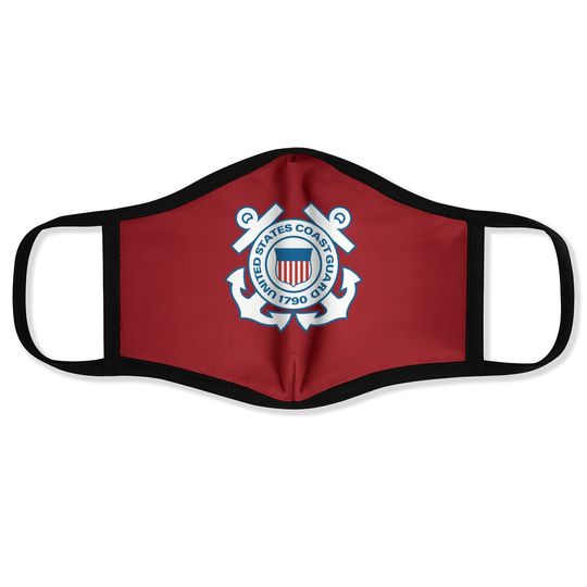 U.s. Coast Guard Veteran Quick-drying Face Mask