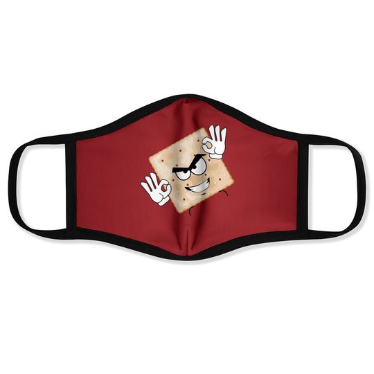 Salty Cracker Face Mask