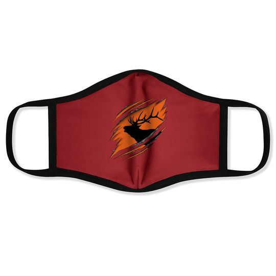 Elk Hunting Premium Face Mask