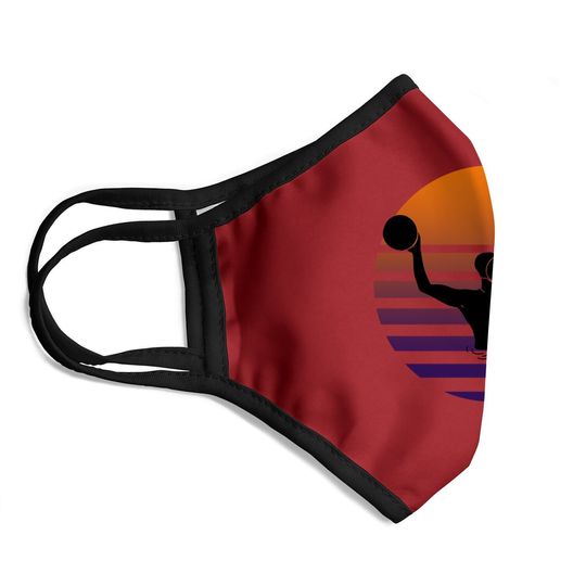 Great Water Polo Sport Motif Gift Water Ball Player Face Mask