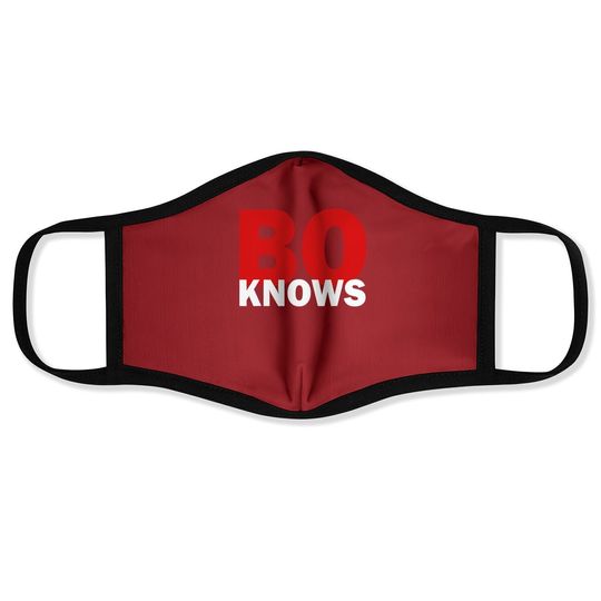 Bo Knows Face Mask Face Mask