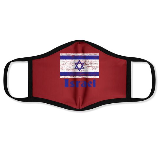 Flag Of Israel Face Mask