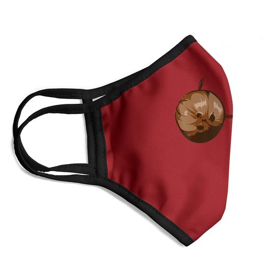 Summer Coconut Bra Halloween Costume Outfit Face Mask