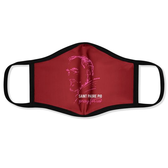 Religious Catholic St Padre Pio Of Pietrelcina Face Mask