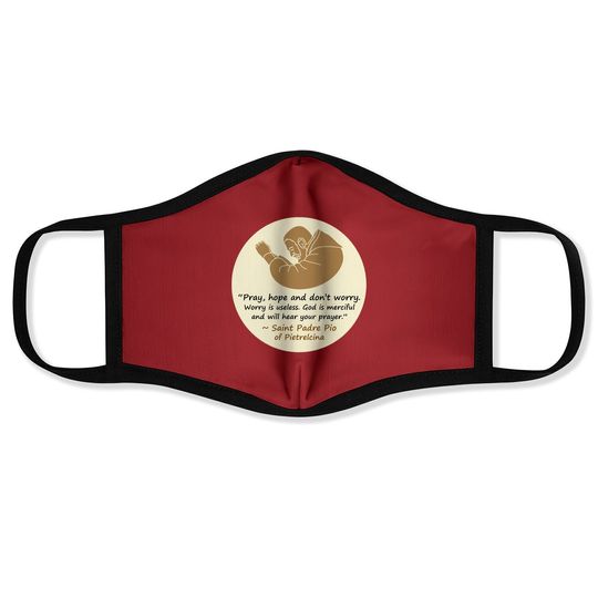 Saint Padre Pio Face Mask