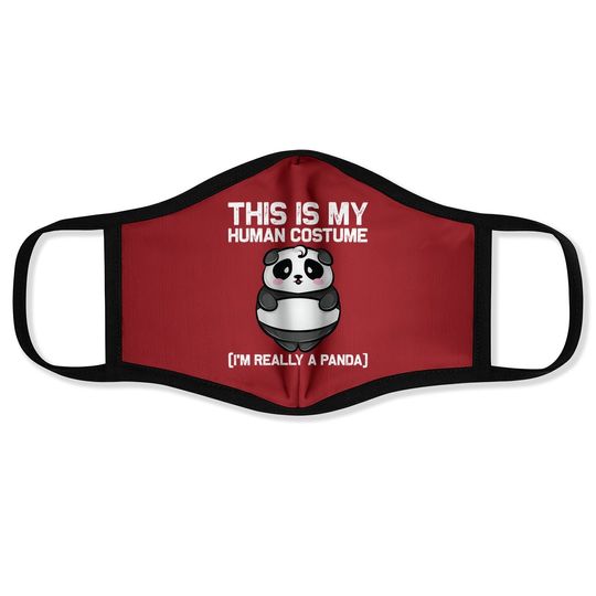 Panda Bear Animal Lovers Premium Face Mask