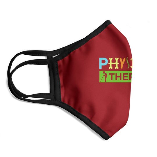 Pt Physical Therapy Gift Therapist Month Face Mask