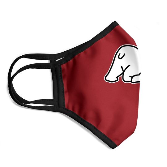Polar Bear Face Mask