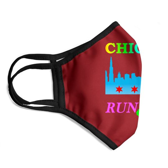 Chicago Run 26 Mile October 13 2019 Finisher Marathon Face Mask