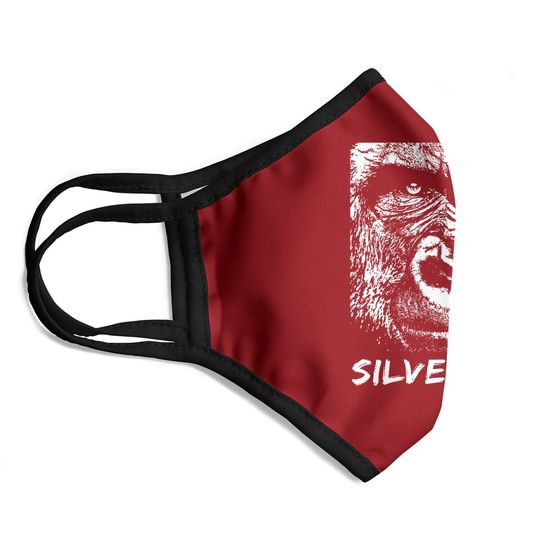 Silverback Gorilla Face Mask