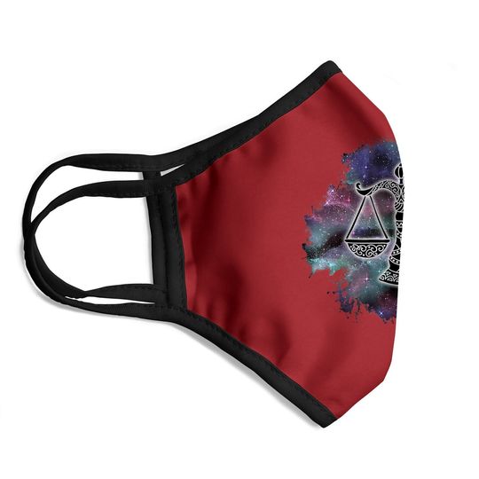 Libra Scale Face Mask