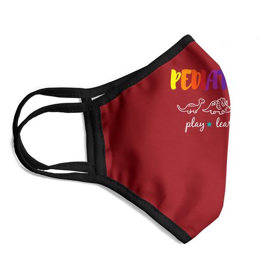 Rainbow Pediatric Pt Physical Therapist Face Mask