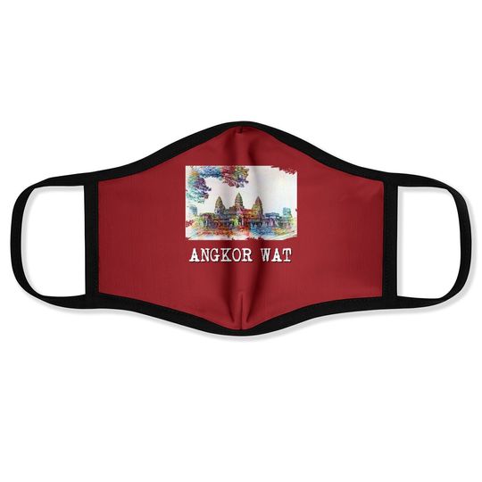 Angkor Wat Face Mask