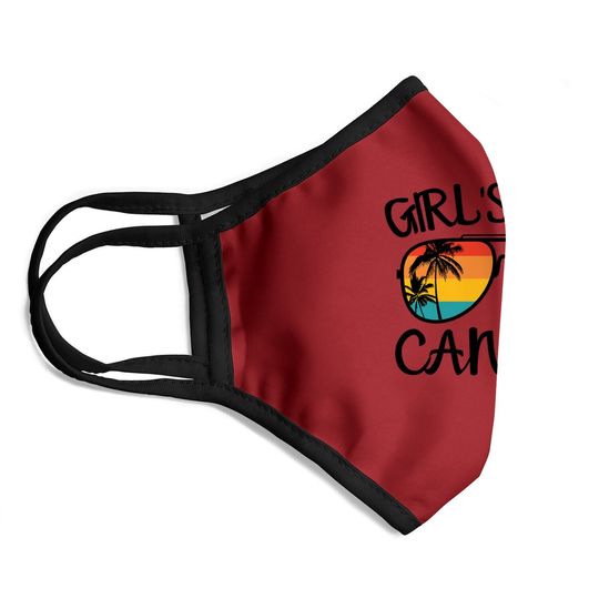 Girls Trip Cancun Mexico 2021 Sunglasses Summer Vacation Face Mask