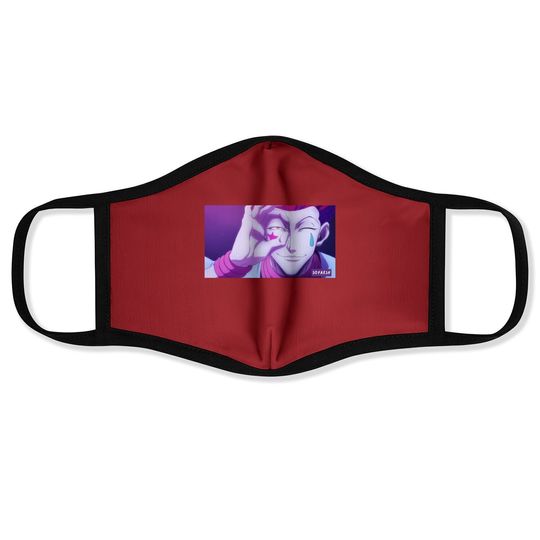 X Hunter X Hisoka Inspired Design Face Mask