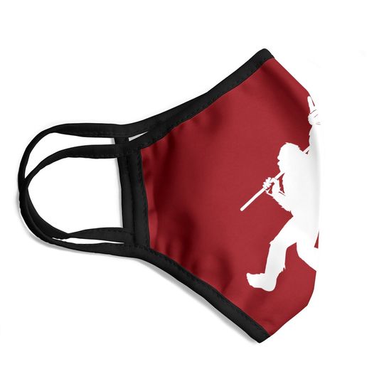 Colorado Bigfoot Rock And Roll Face Mask