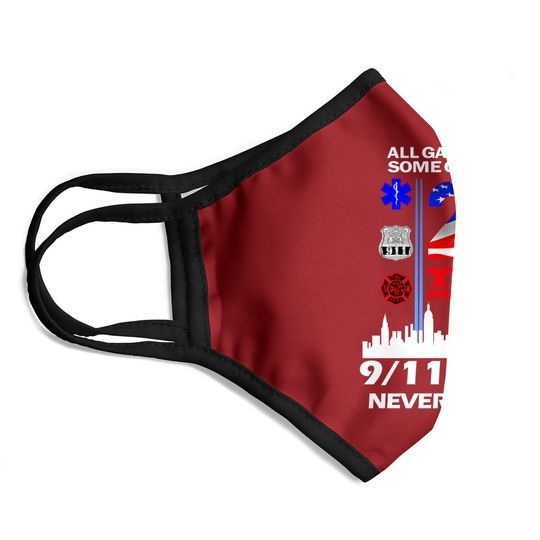 20 Years Anniversary 9 11 Never Forget National Day Face Mask